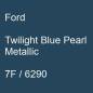 Preview: Ford, Twilight Blue Pearl Metallic, 7F / 6290.